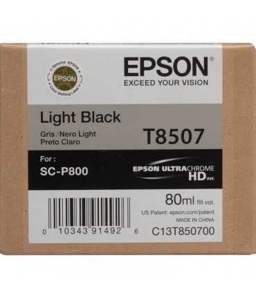 Cart. Epson T8507 - noir clair P800