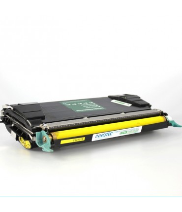 Toner compatible Lexmark LRP C534 yellow trés grande capacité