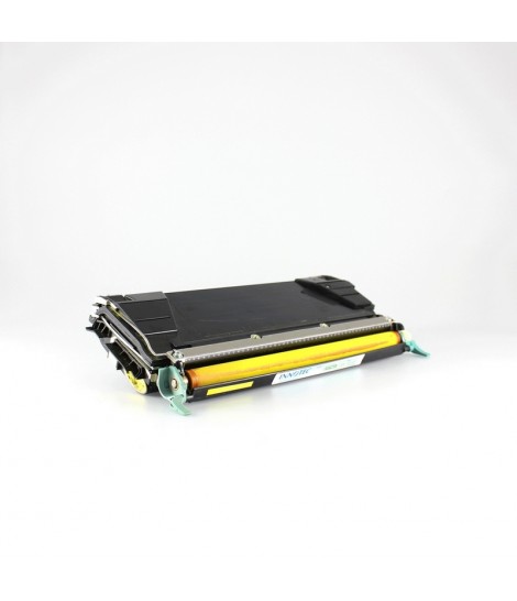 Toner compatible Lexmark C736 X736 X738 yellow grande capacité