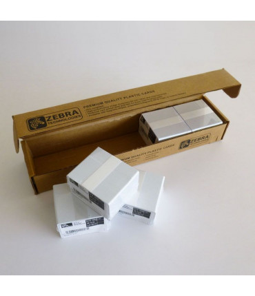 Cartes PVC blanches 0.76 mm